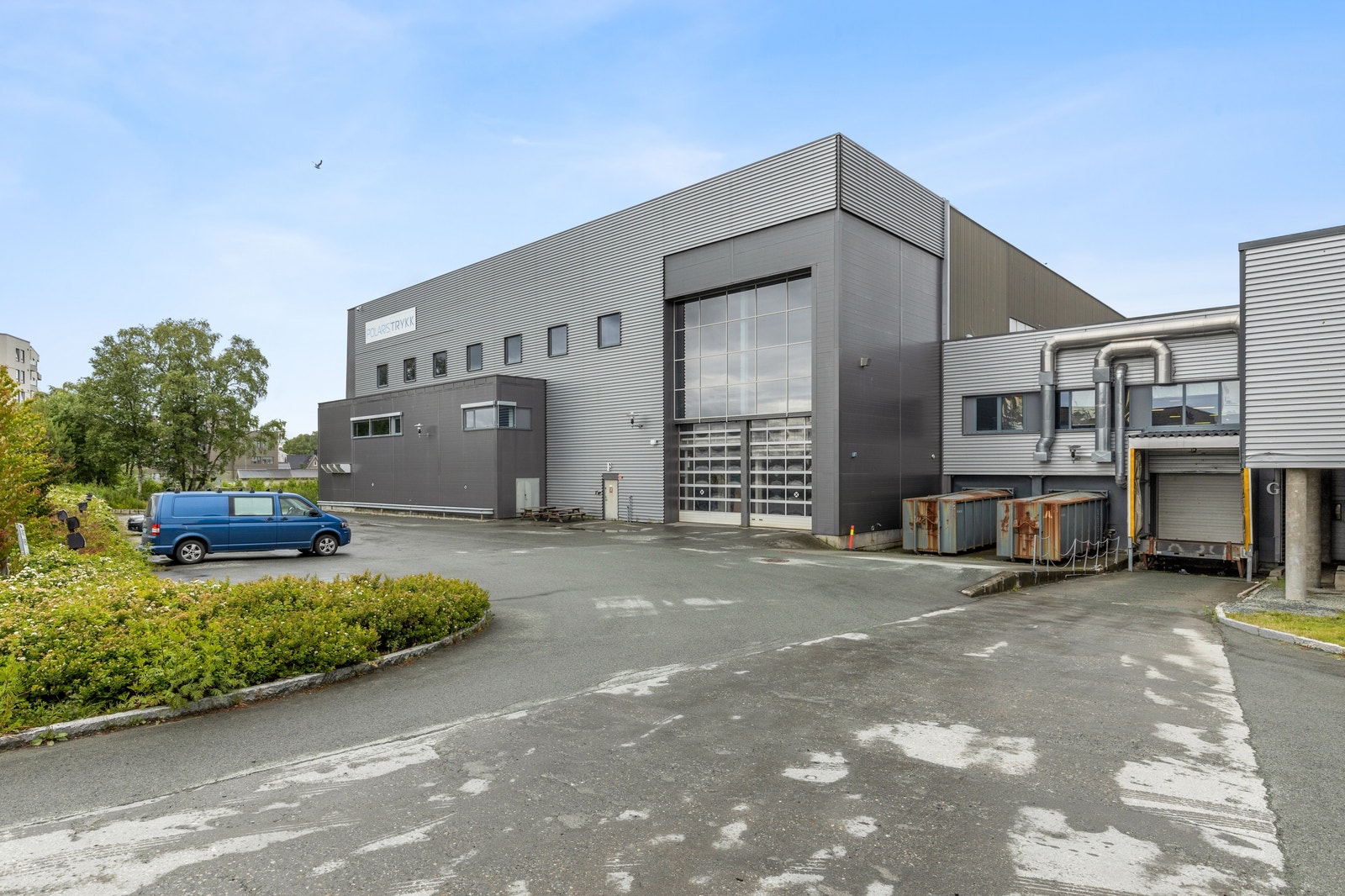 Heimdal - Inntil 10.000 m² for lager/ logistikk, produksjon og andre industrielle formål. 5 km sør for Trondheim, nært E6 Galleribilde