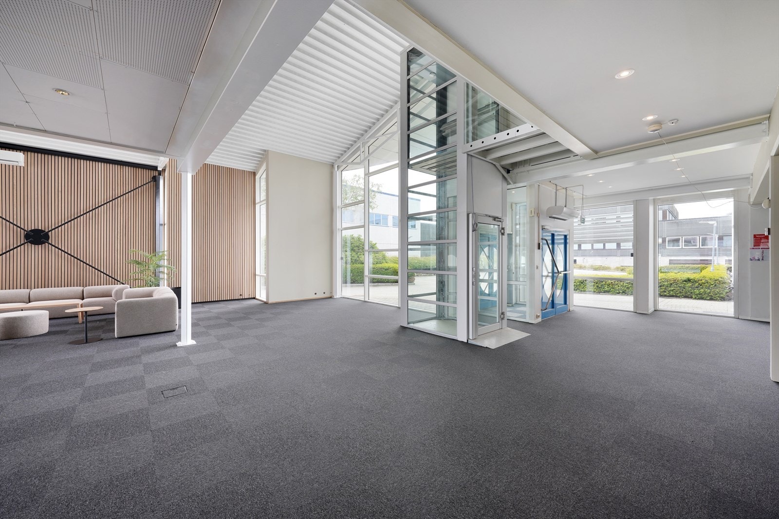 Del av showroom Galleribilde