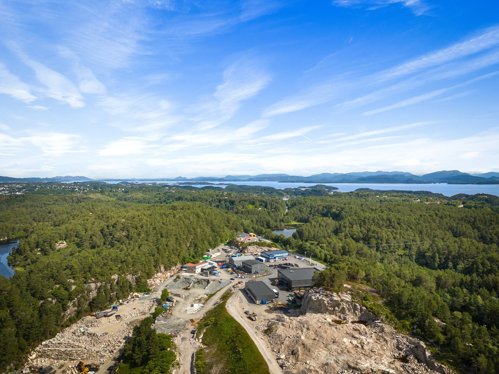 Etablert næringspark som er i vekst. Galleribilde