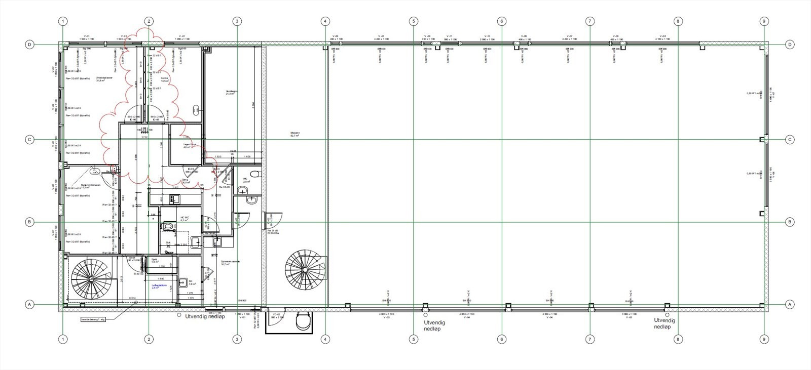 Plantegning 2. etg.