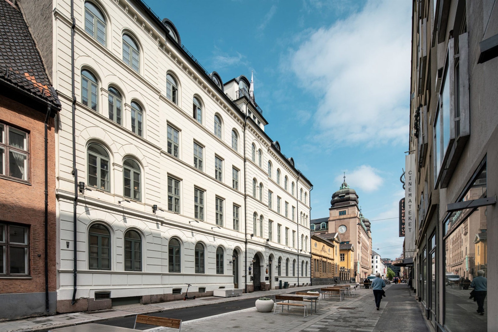 Dronningens gate 13 - Prosjektet er rammet inn av vakre og historiske bygninger. Galleribilde