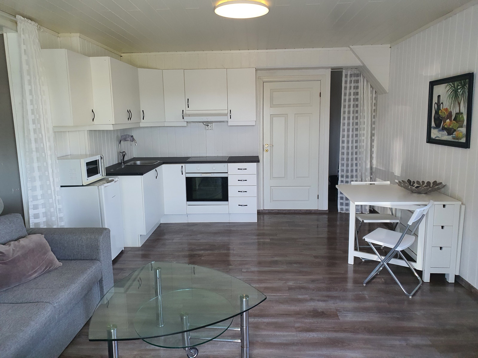 stue med kjøkken Galleribilde