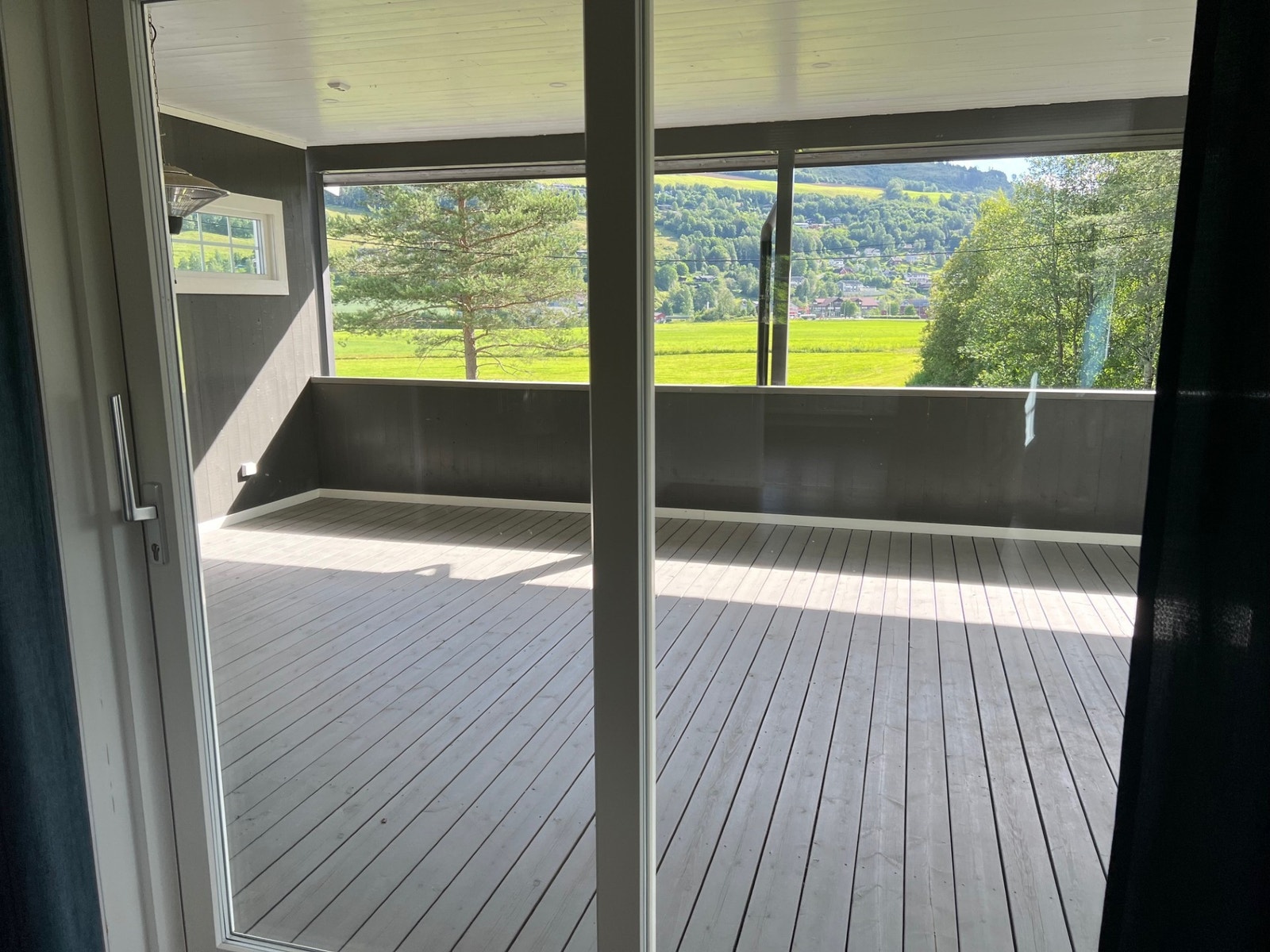 Overbygd terasse Galleribilde