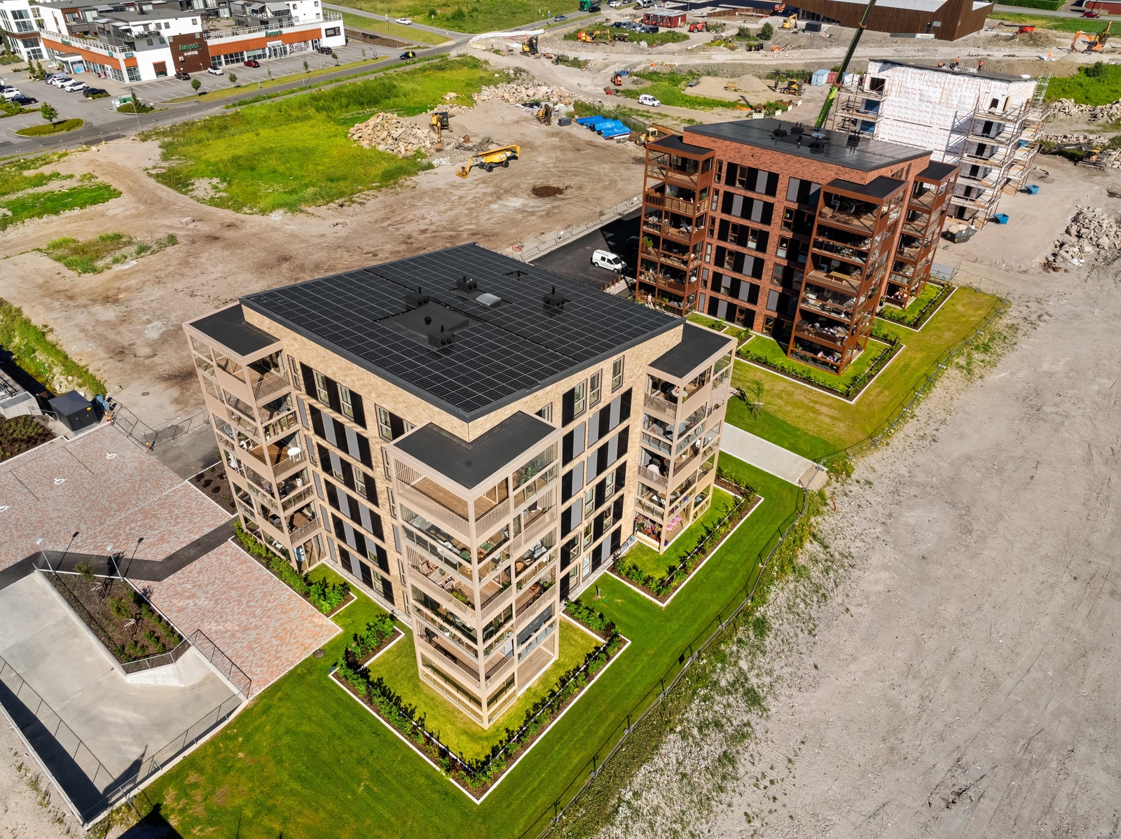 Bilde tatt juni 2024. Parken bygges 2025. Galleribilde