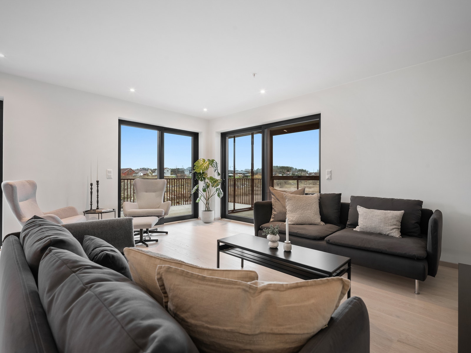 Bilde fra leilighet - stue Galleribilde