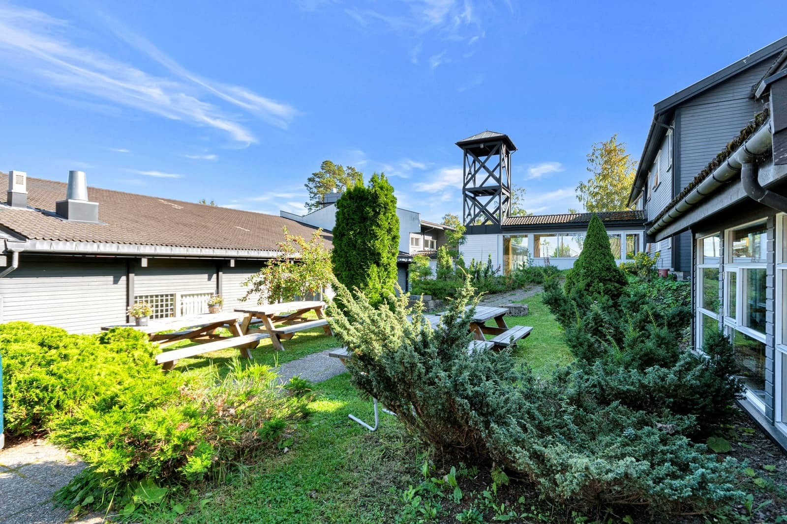 Koselig atrium Galleribilde