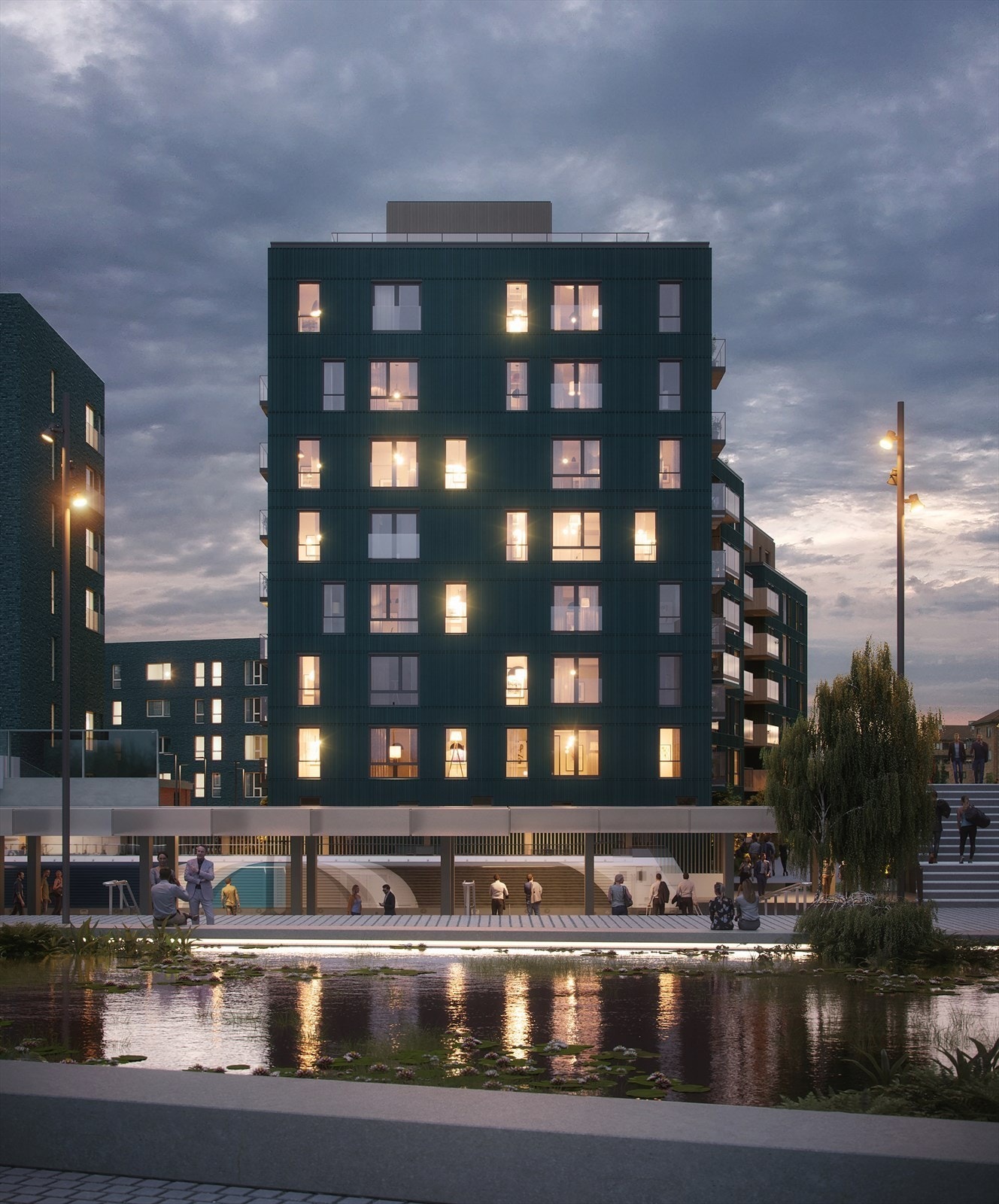 Umiddelbar nærhet til byen og kollektiv transport (Bildet kun ment som illustrasjon). Galleribilde
