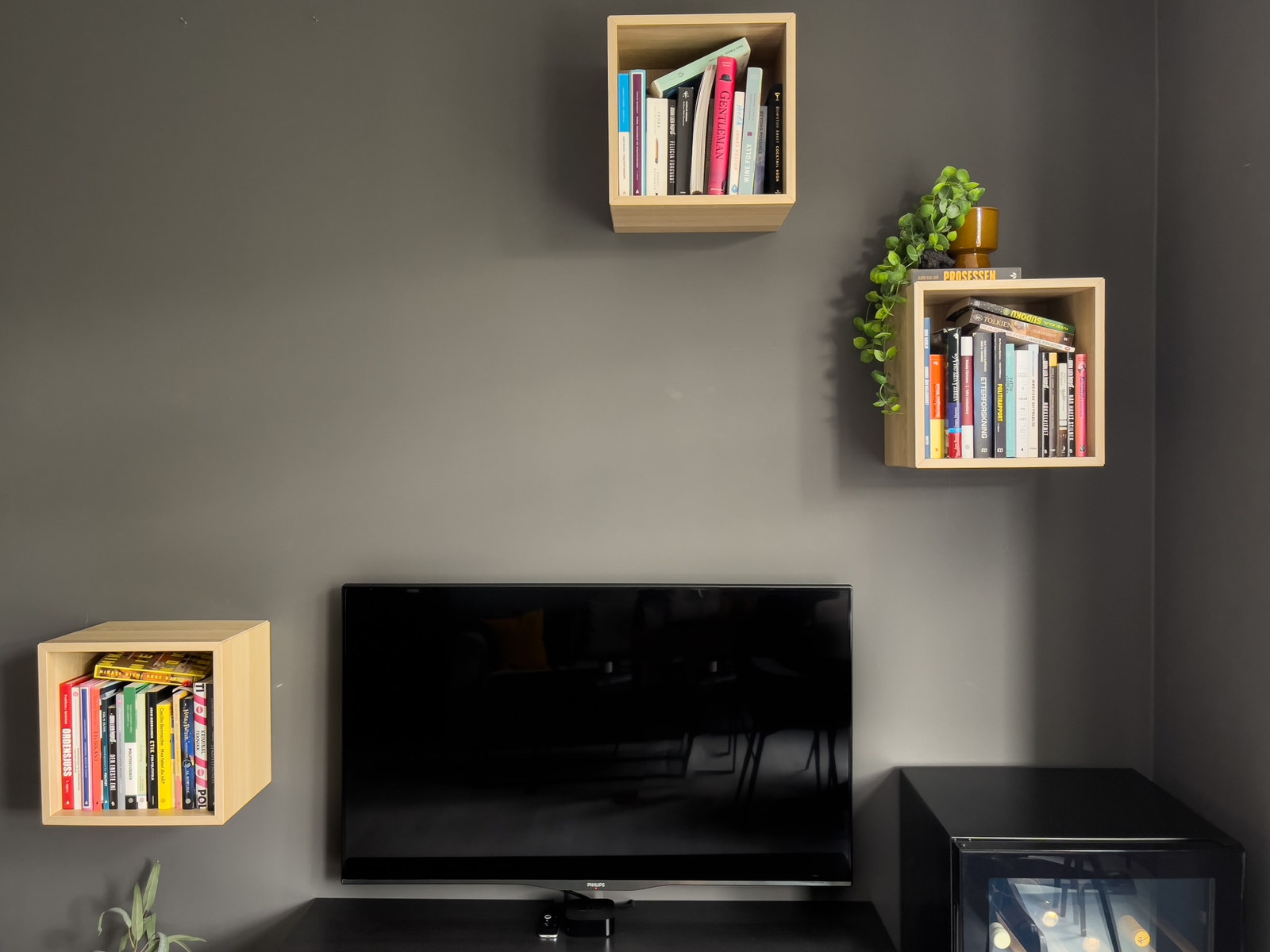 Inkludert smart-tv og hyller Galleribilde