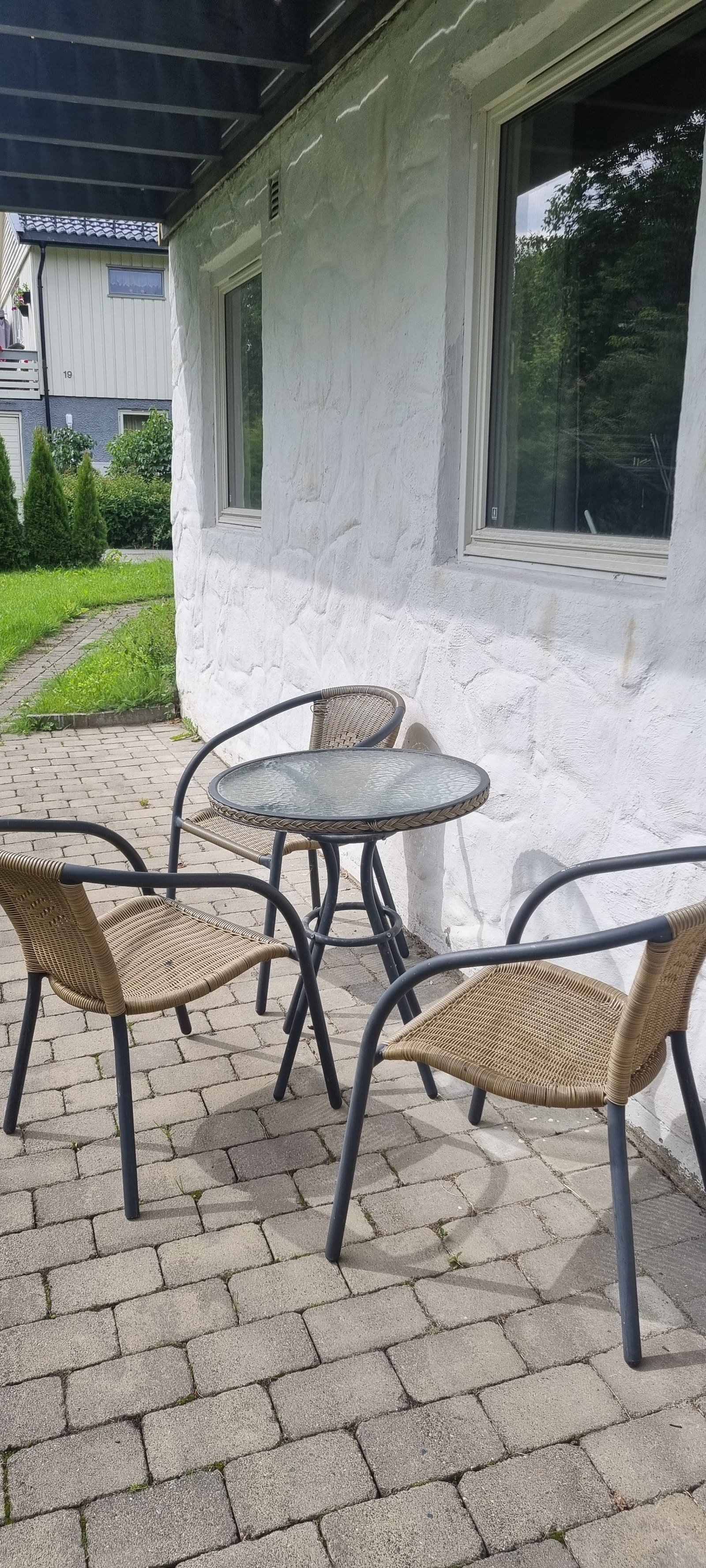 Uteplass Galleribilde