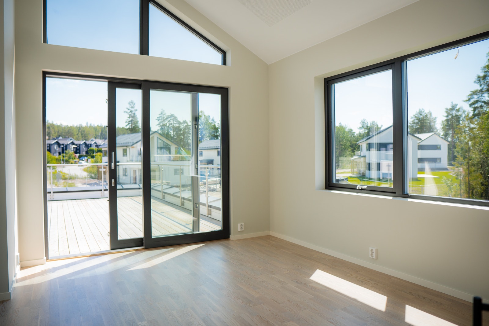 Store, flotte vindusflater Galleribilde