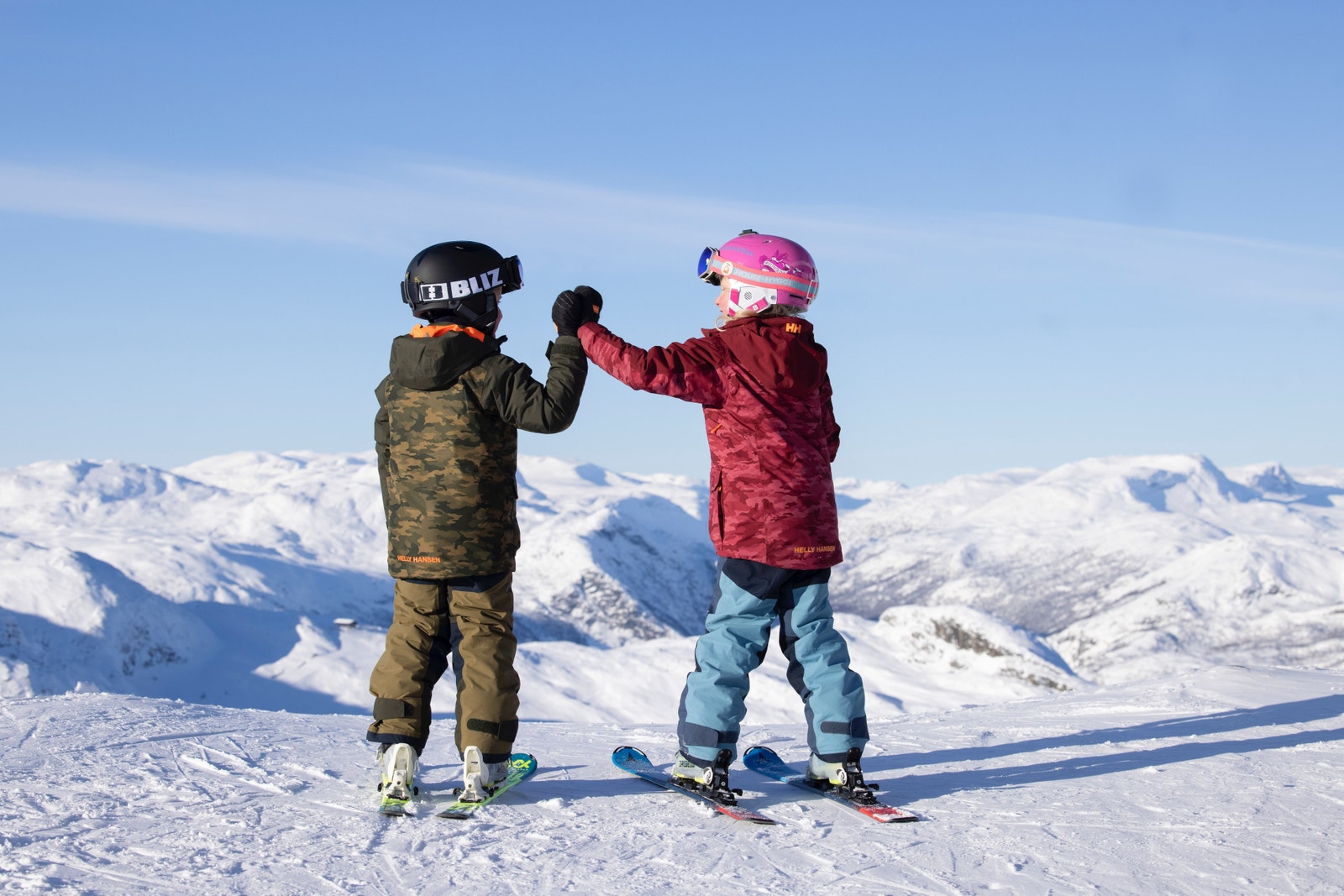 Hemsedal er et skieldorado som er meget barnevennlig Galleribilde