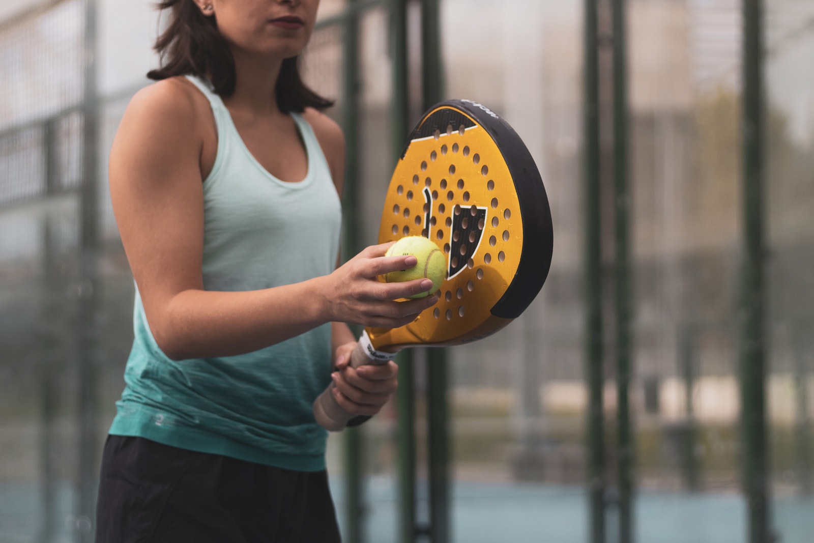 Padelbaner finnes i gangavstand. Galleribilde