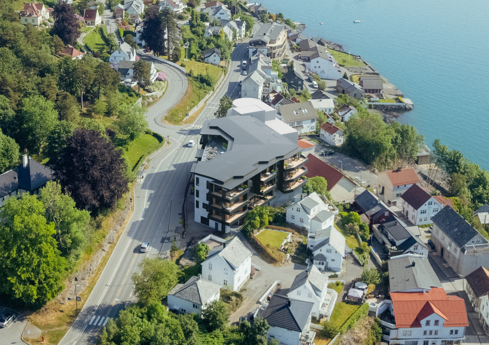 Velkommen til Turnhalltoppen - 25 nye og moderne leilegheiter er klare for eigarane sine. Galleribilde