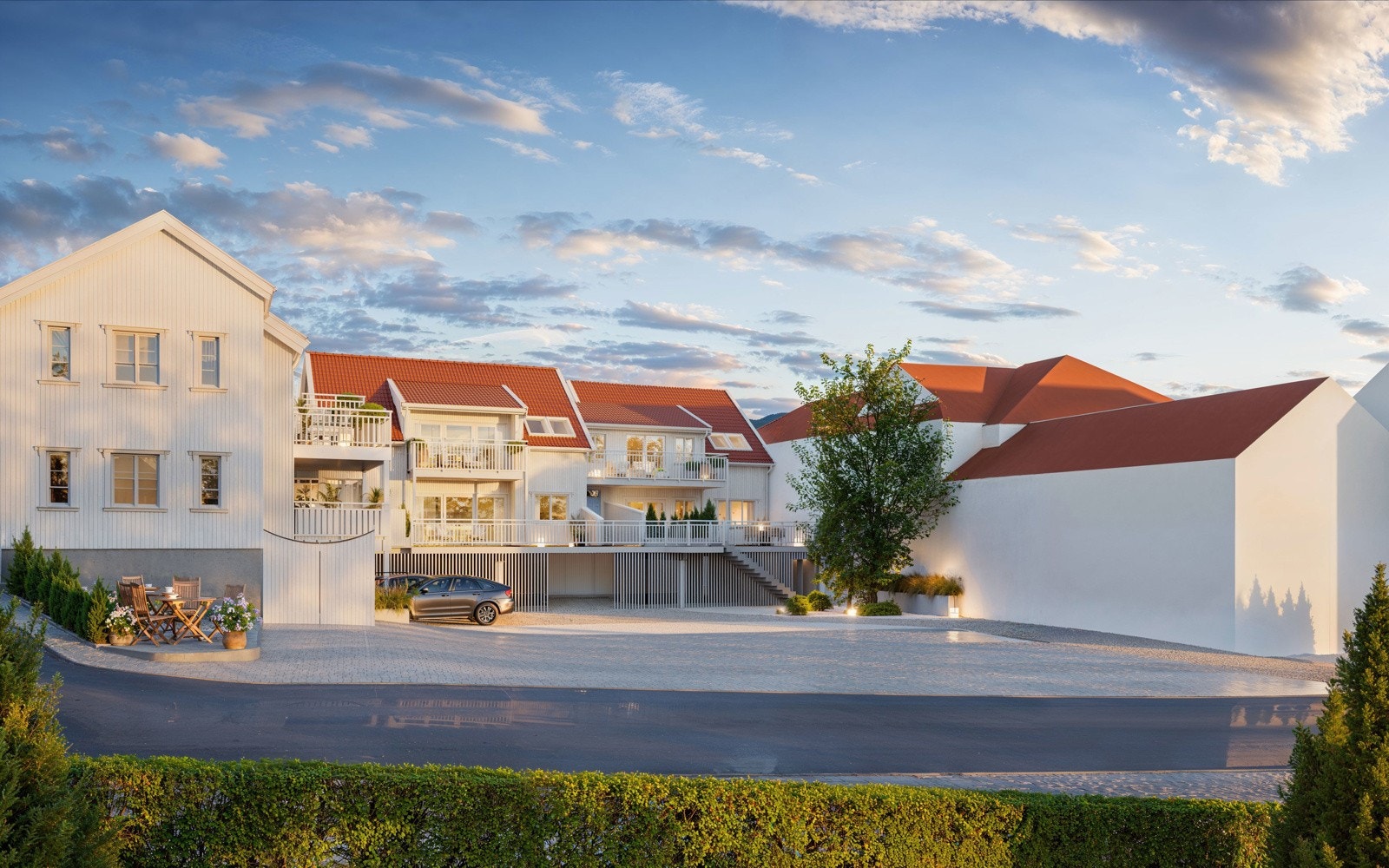 Her kommer det en 4-mannsbolig, midt i Lillesand! Galleribilde