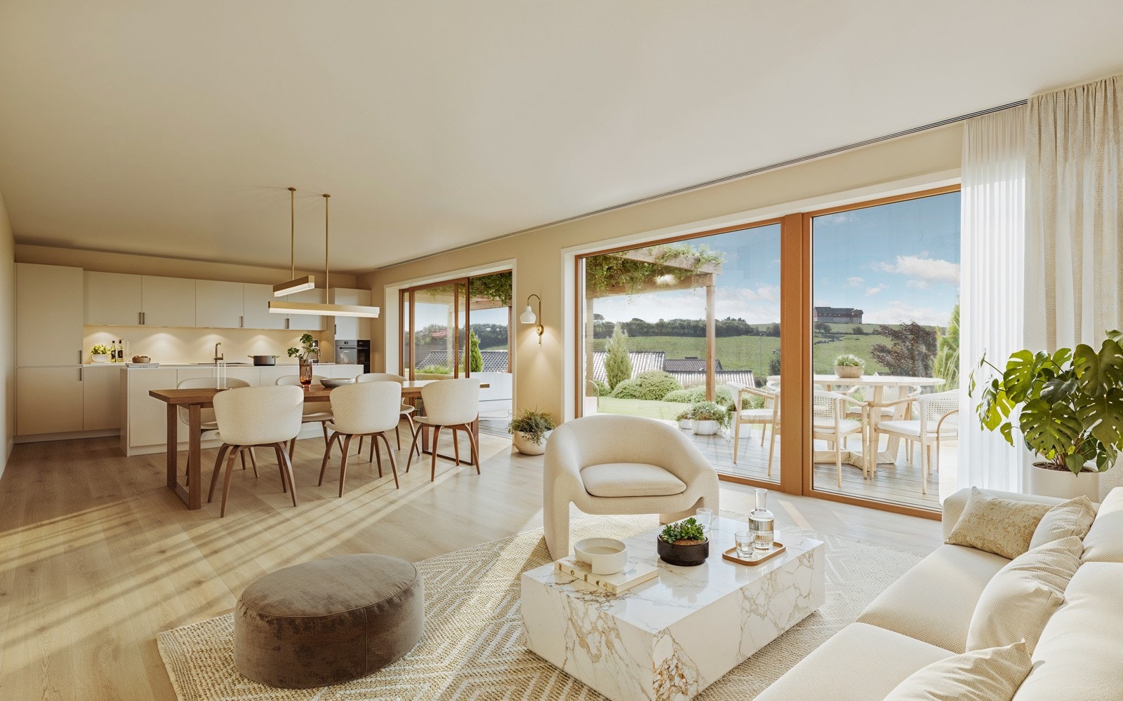 På kanten av Verdalen - med kort vei til by og land kommer det to moderne og tiltalende eneboliger. Galleribilde