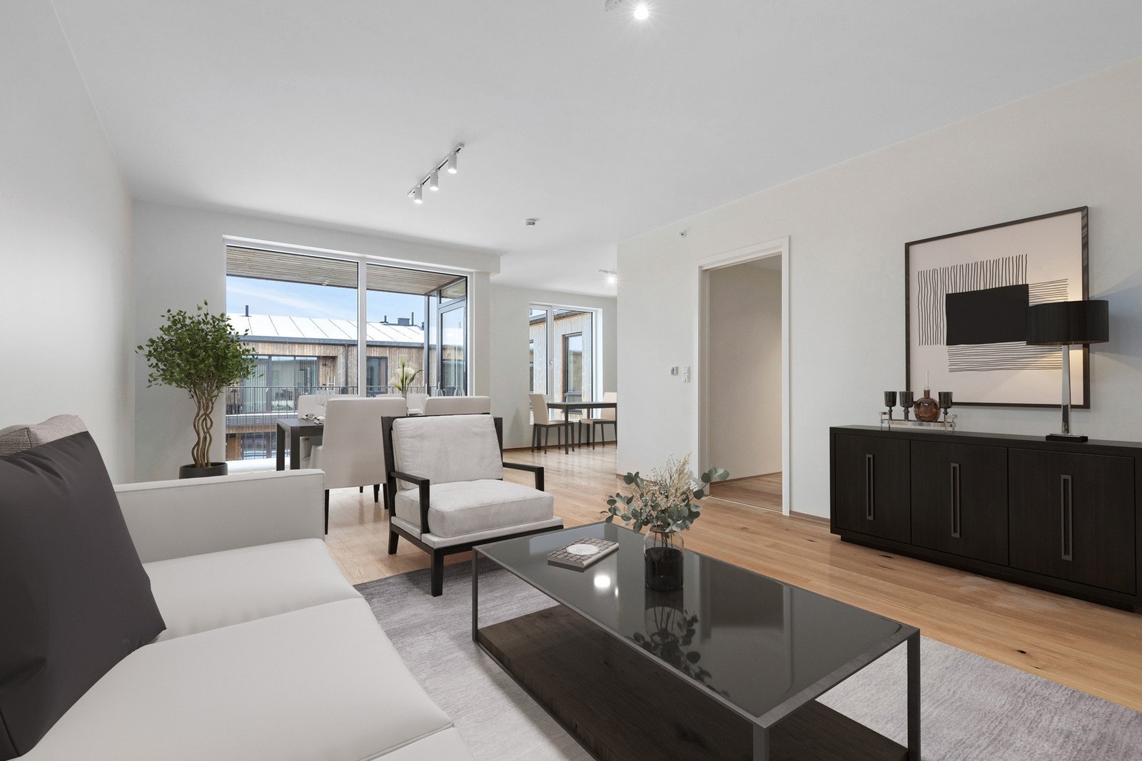 Velkommen til Kjøpmannsgata 33 - En lekker, nybygd leilighet midt i hjertet av Stjørdal. Galleribilde