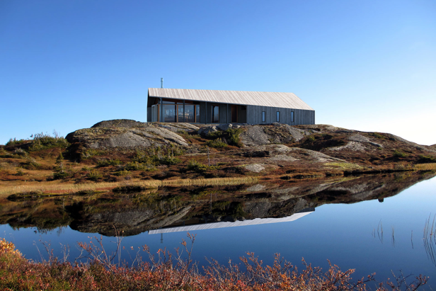 Illustrasjonsfoto med hytte fra Rindalshytter Galleribilde
