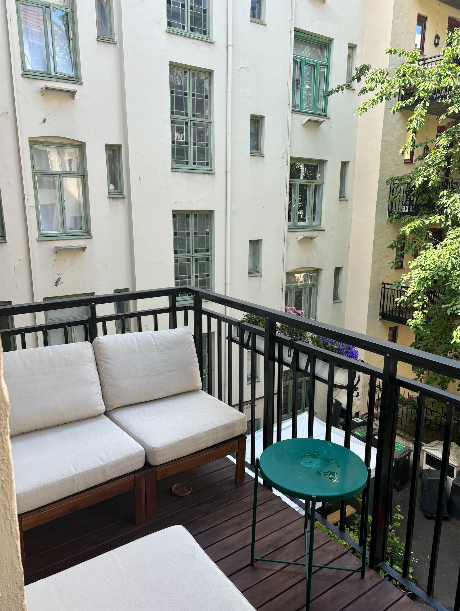 Lekker balkong på omtrent 6 kvm Galleribilde