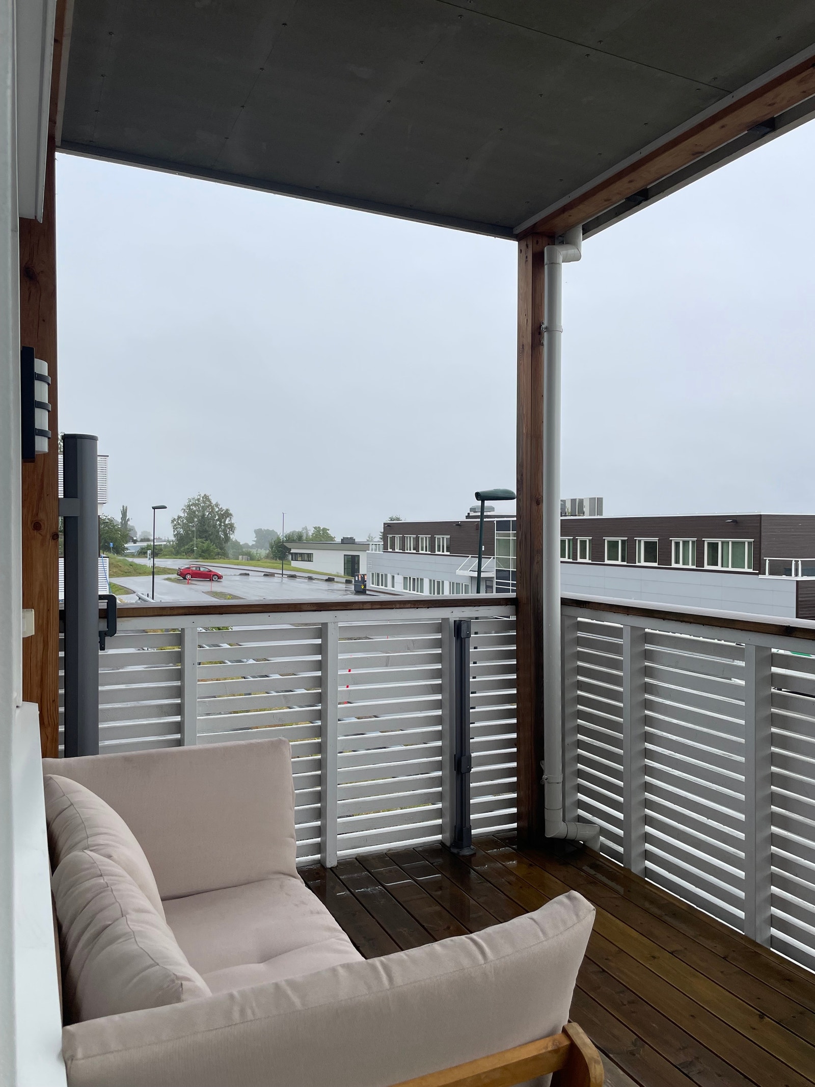 Veranda med sofa Galleribilde