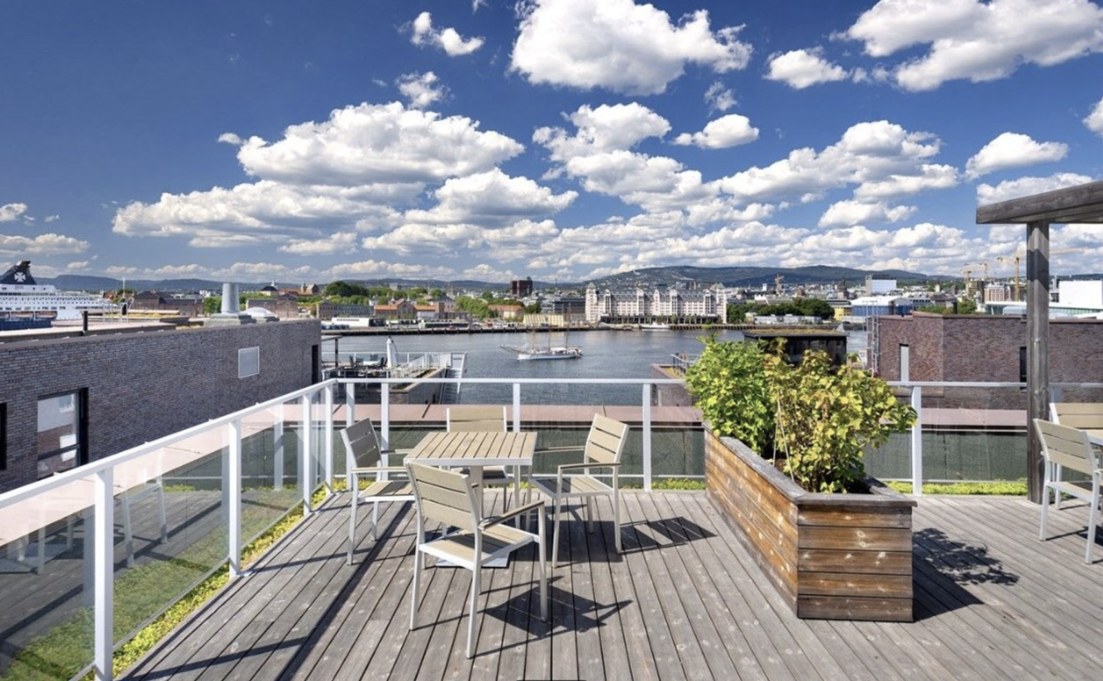 Takterrasse Galleribilde