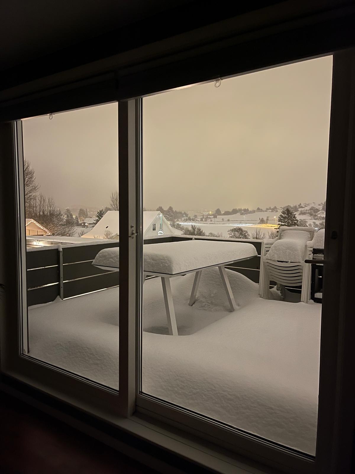 View out in winter Galleribilde