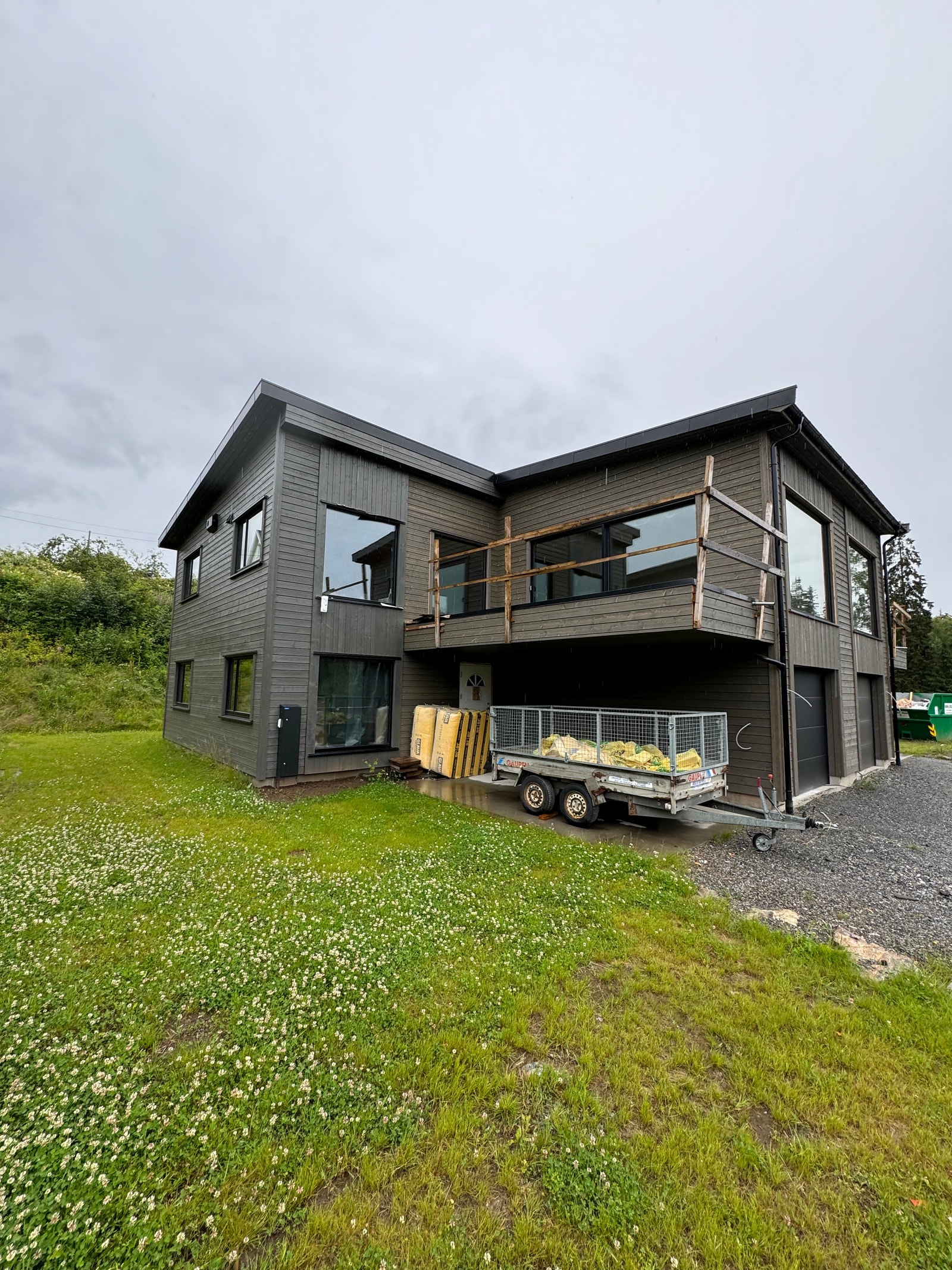 Hus 23 under oppføring Galleribilde