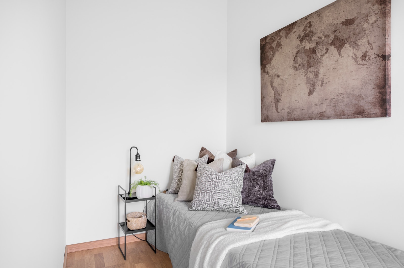 Koselig barnerom, eller gjesterom. Galleribilde