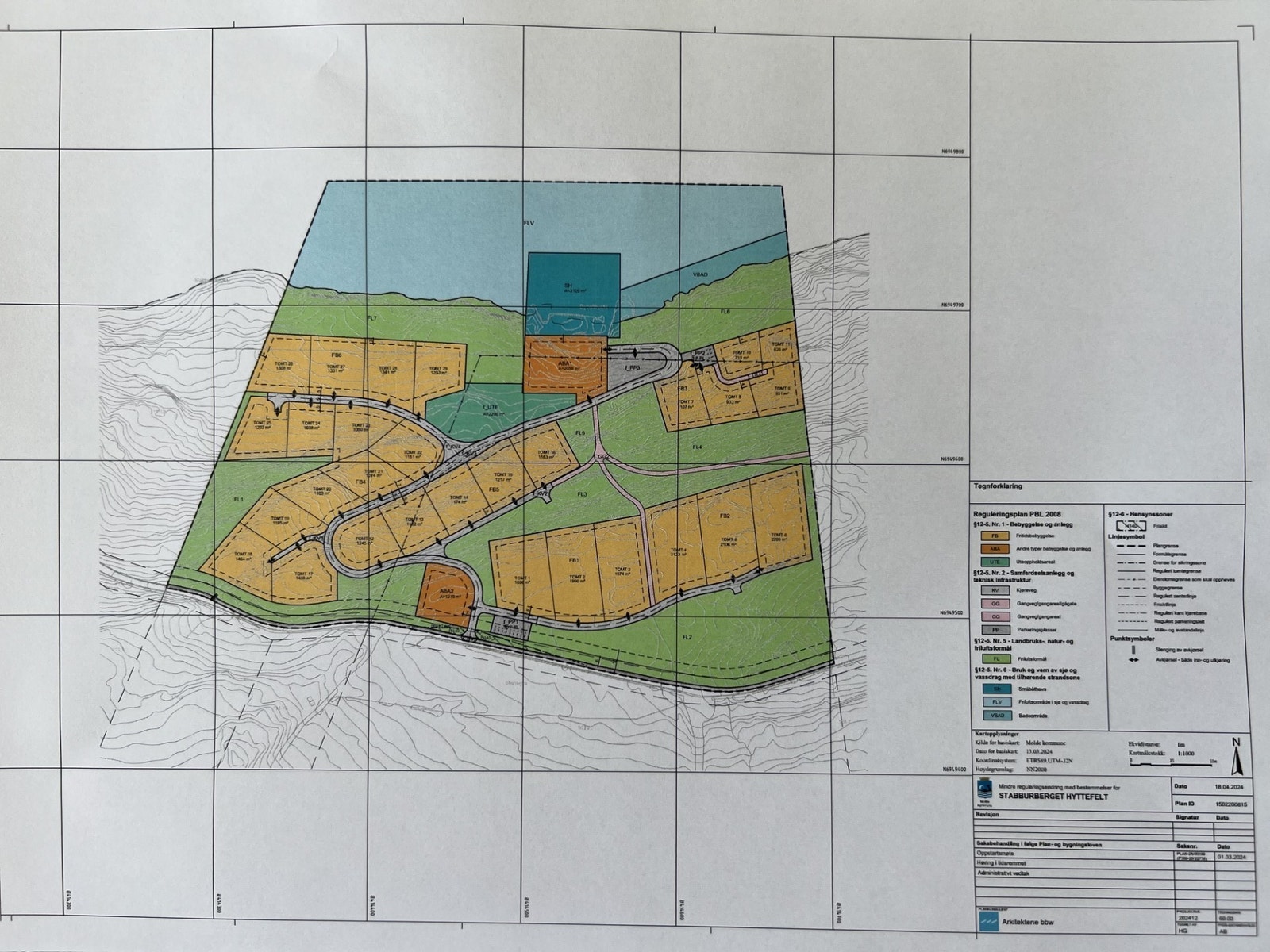 Reguleringsplan/kart - oppdatert juli-24 Galleribilde