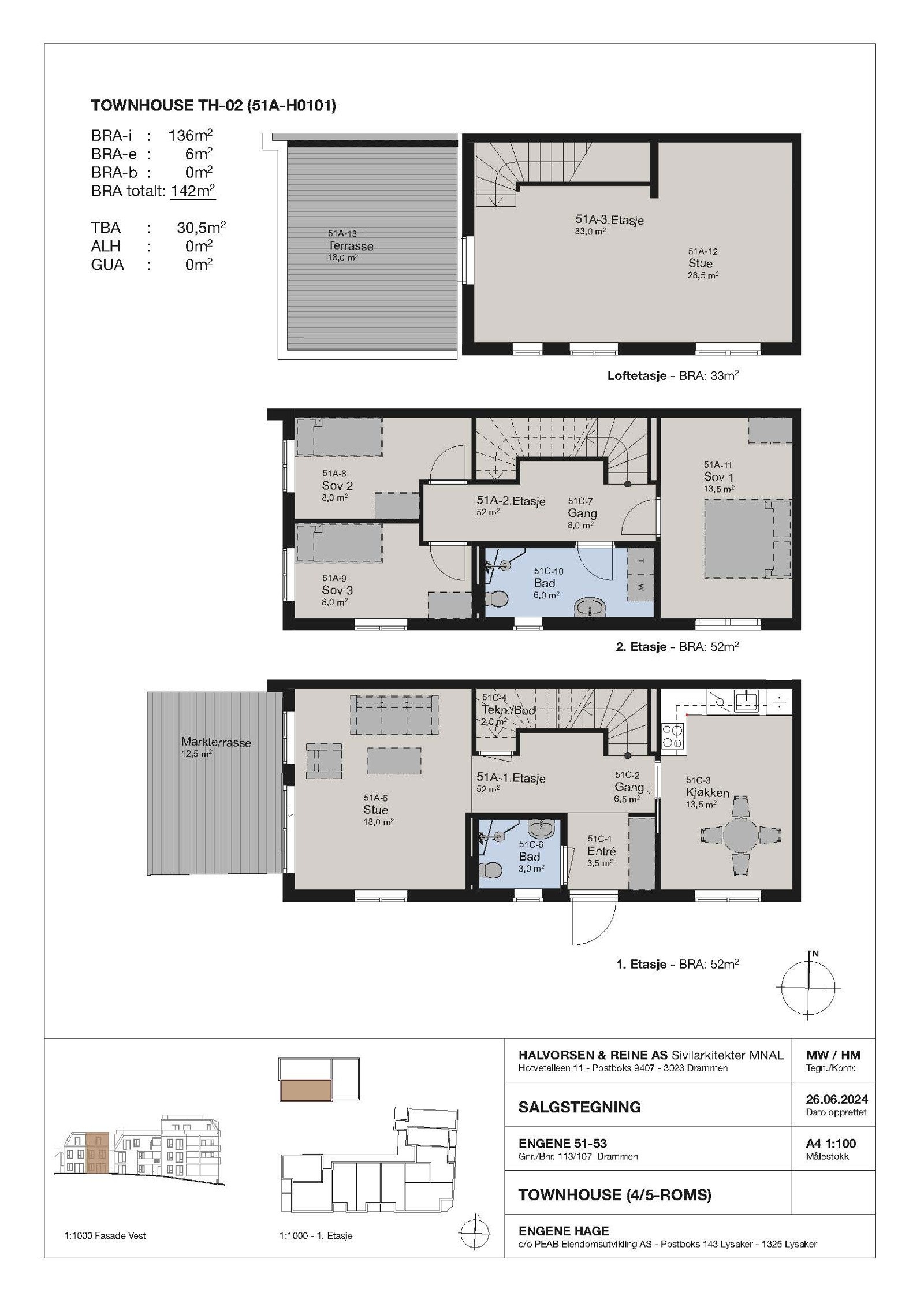 Plantegning. Galleribilde