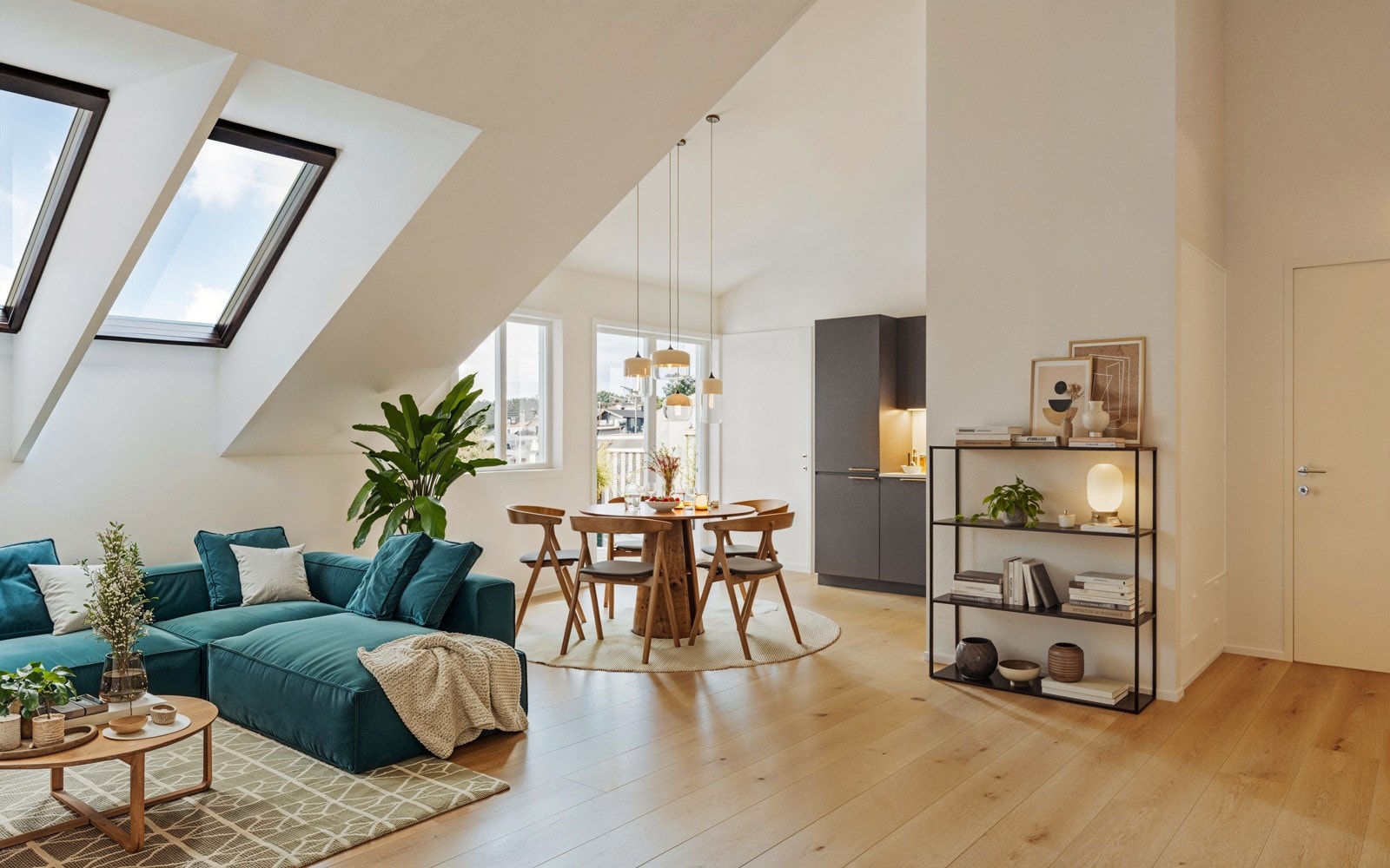 Moderne og praktiske leiligheter. Velg mellom 2 eller 3 soverom -Illustrasjon bolig 2-etg Galleribilde