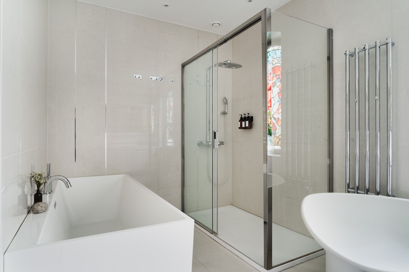 Bad 1 | Dusjkabinett | Badekar Galleribilde