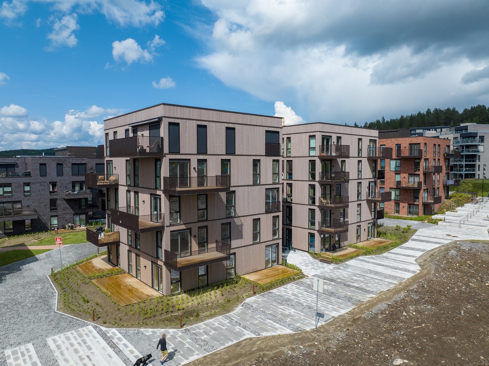 Hus F på Pallplassen. Galleribilde