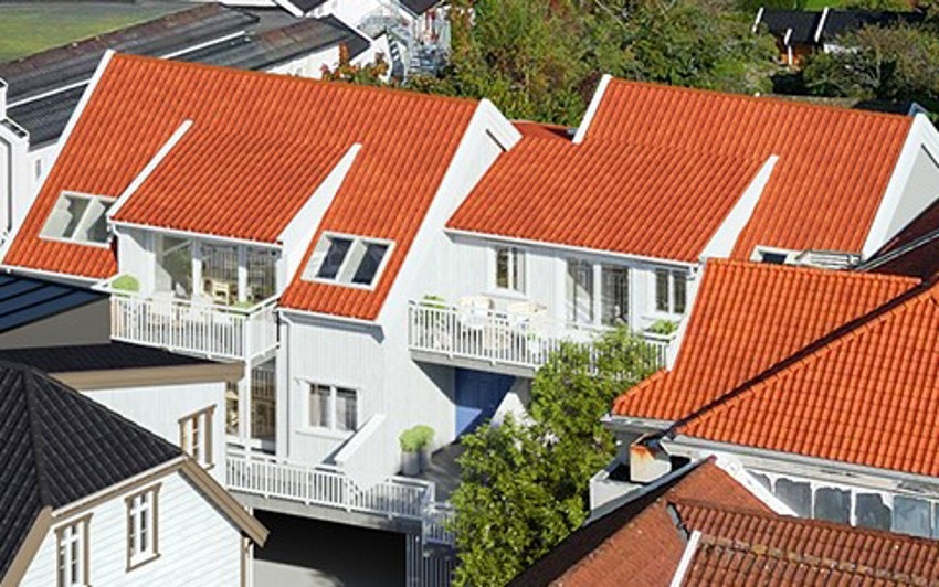 Slik blir fasadene Galleribilde