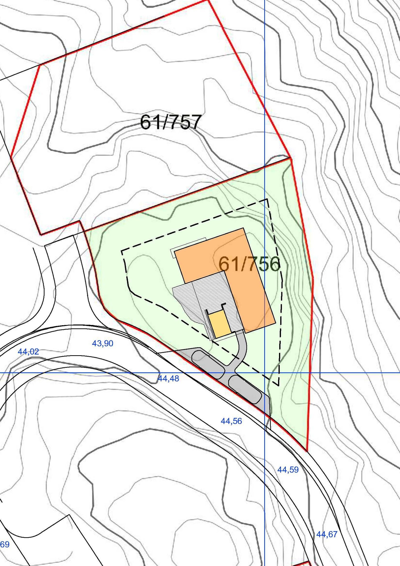 Situasjonskart tomt 4 Galleribilde