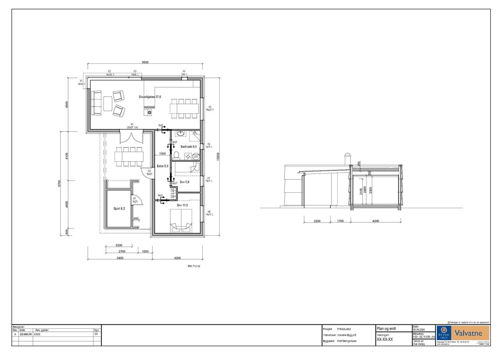 Planteikning grunnmodell Galleribilde