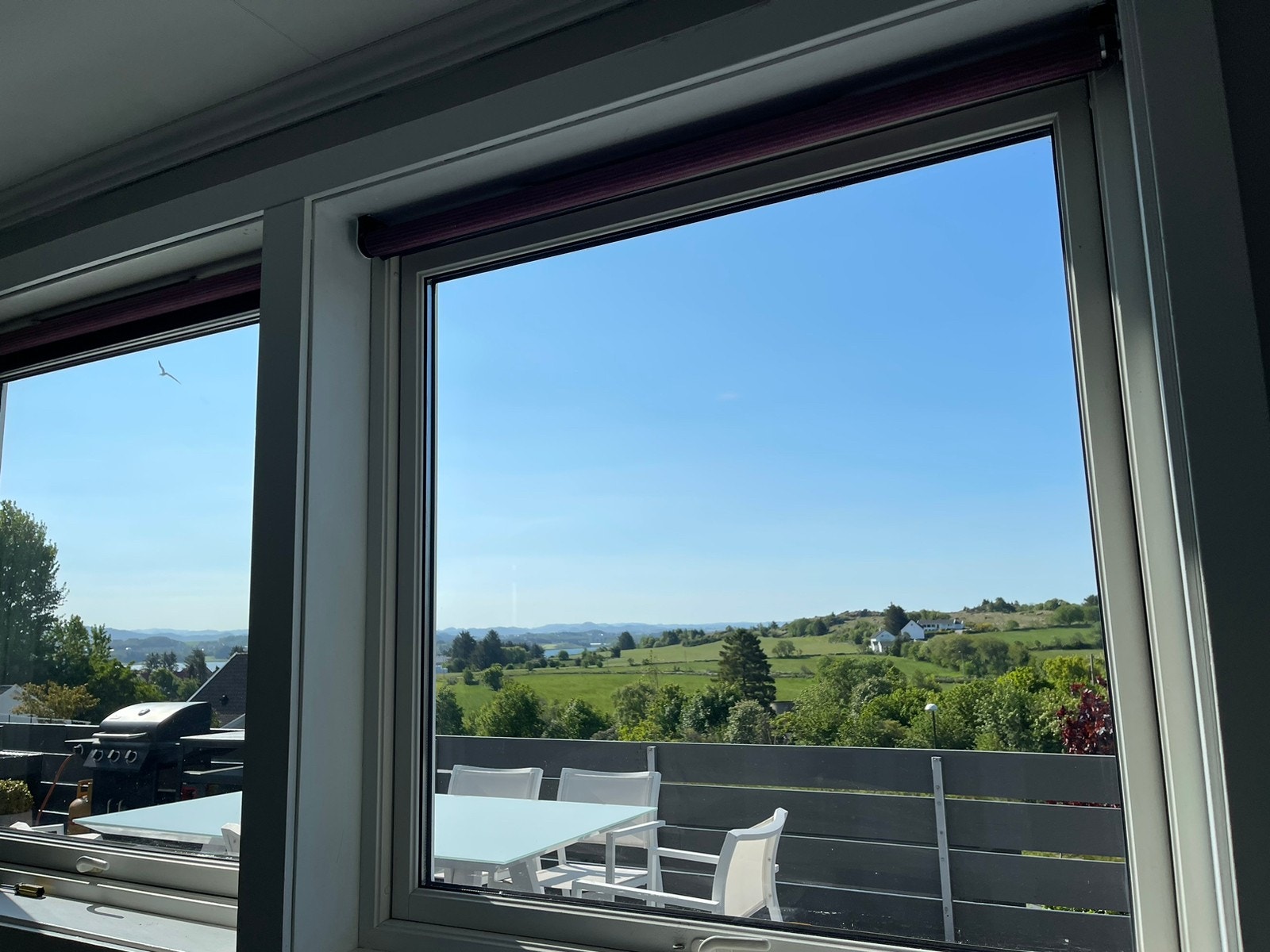 View from main bedroom window Galleribilde