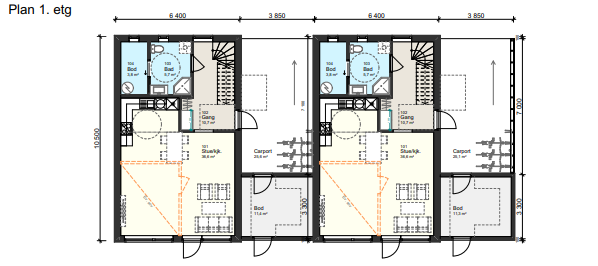 Plan 1. etasje. Galleribilde