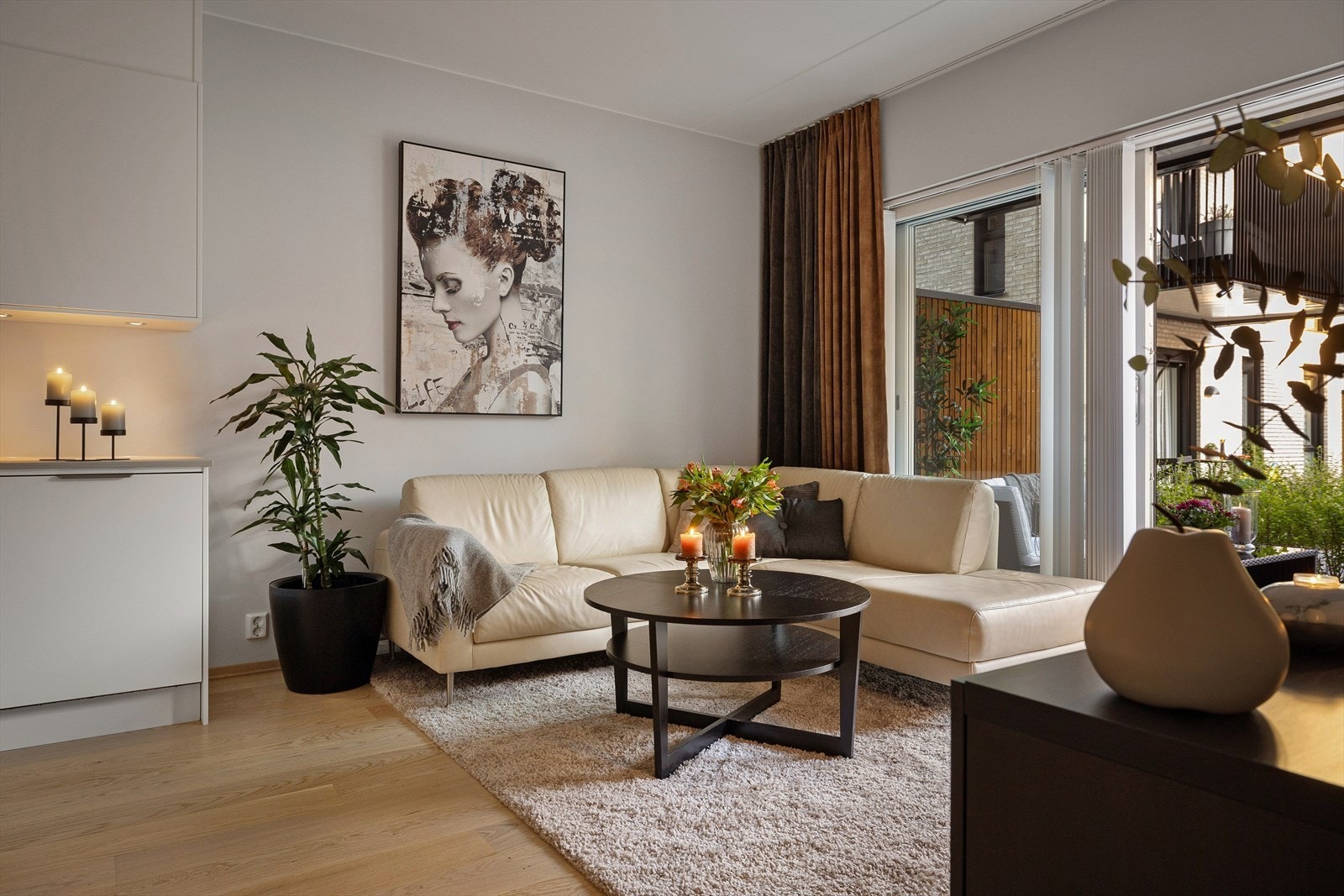 Leiligheten leies ut møblert Galleribilde