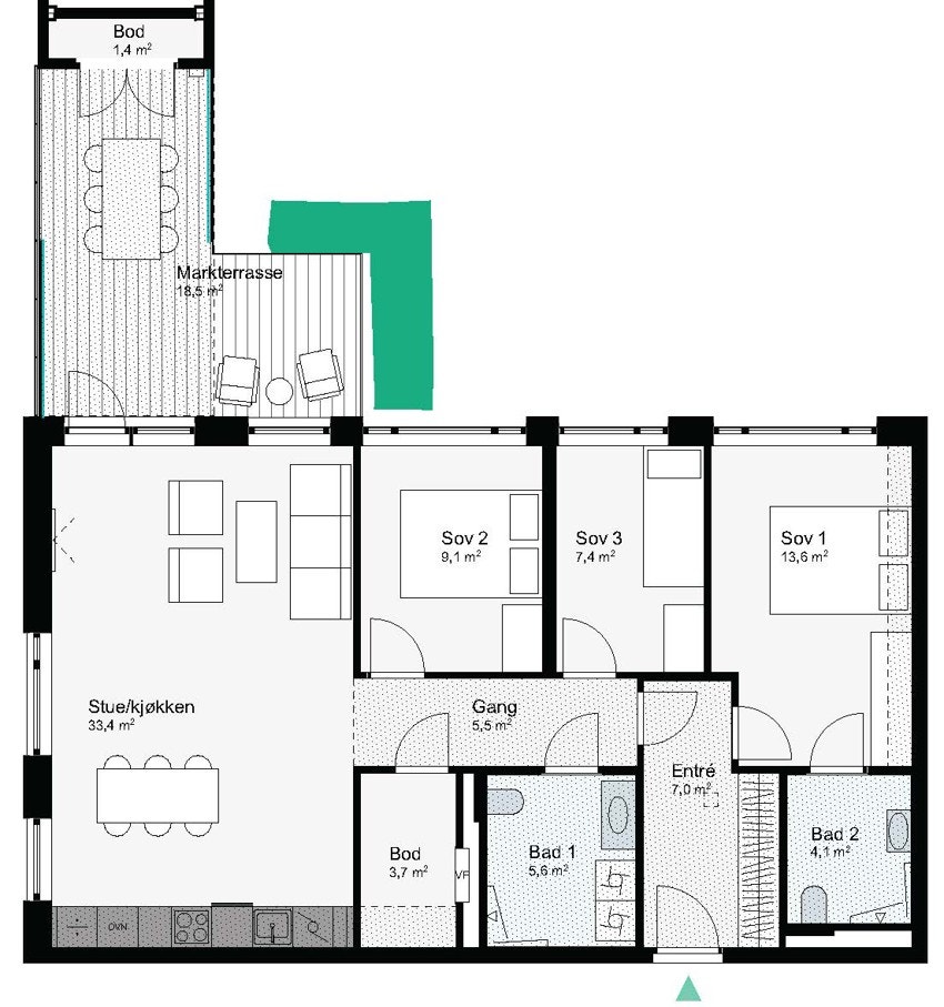 A71-3-306 Leilighet 3-306 Galleribilde