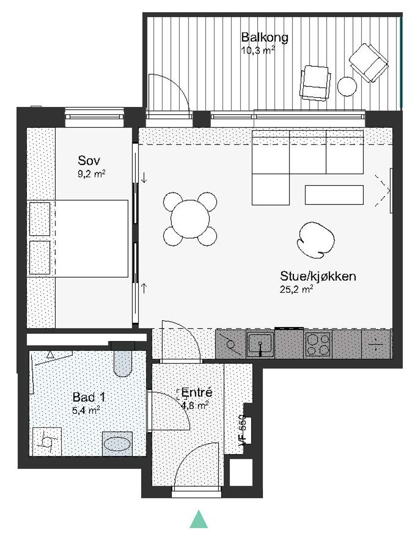 A71-3-805 Leilighet 3-805 Galleribilde