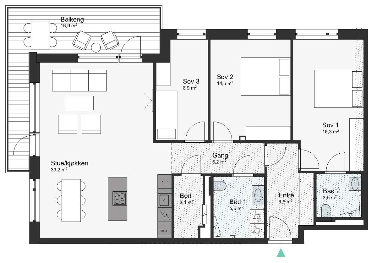 A71-4-604 Leilighet 4-604 Galleribilde