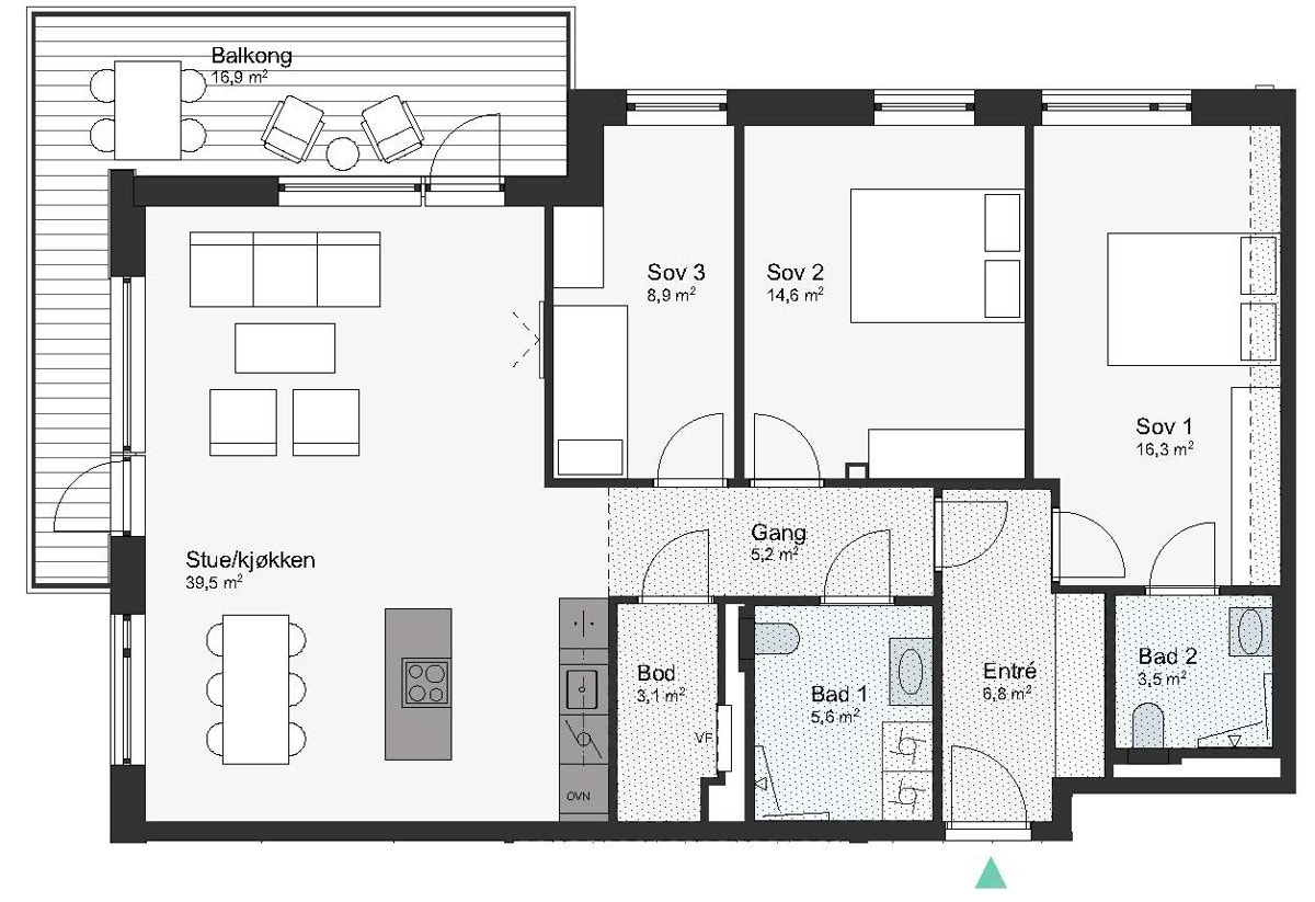 A71-4-804 Leilighet 4-804 Galleribilde