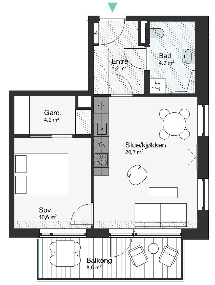 A71-4-501 Leilighet 4-501 Galleribilde