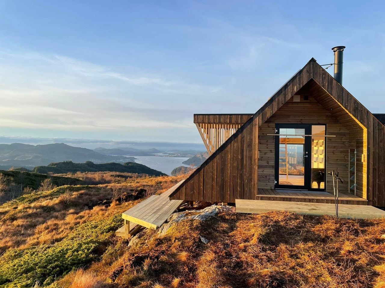 Turhytta på Erstadfjellet.
Foto: Tone Vatle Galleribilde