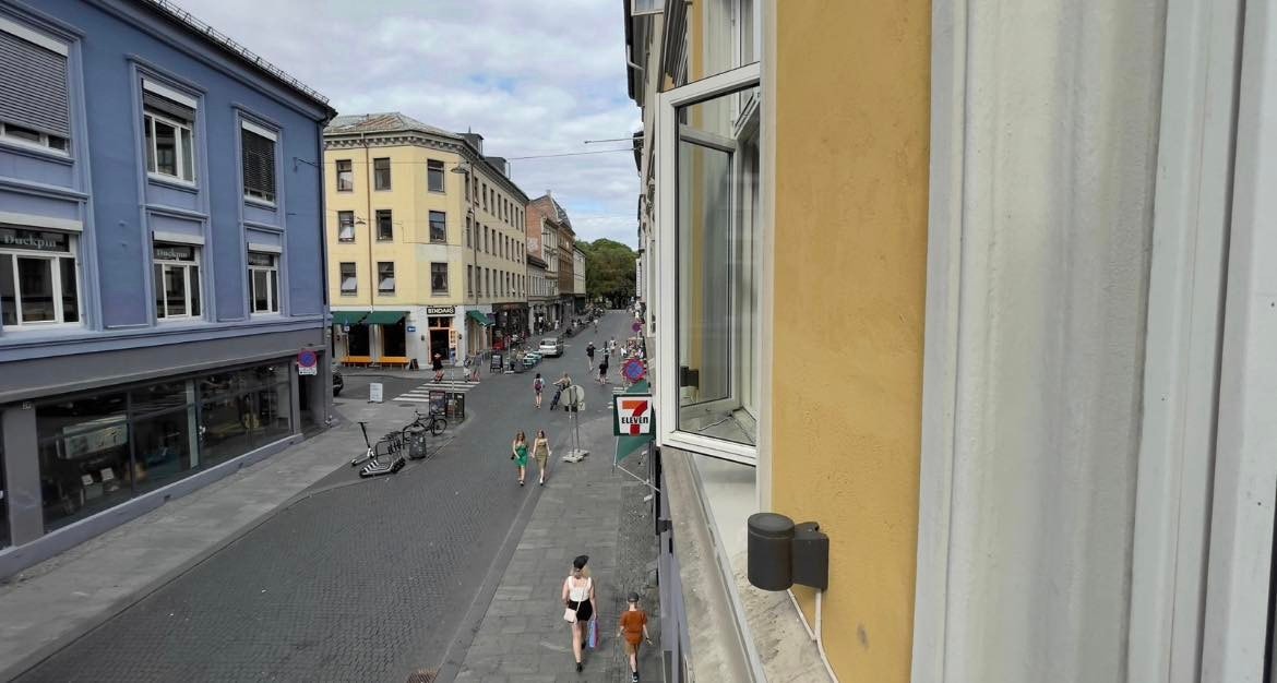 Utsikten fra roomet Galleribilde