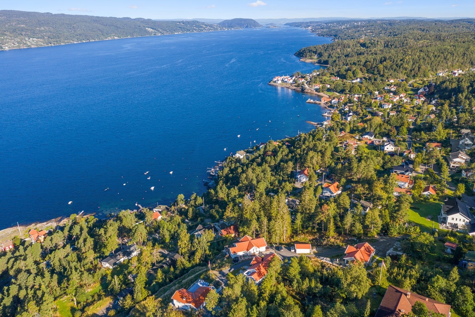 Rundt århundreskiftet var Hvitsten populært blant Christianiabohemen. I dag er det en blanding av fastboende og fritidsboliger på stedet. Hvitsten oser av "sørlandsidyll". Galleribilde