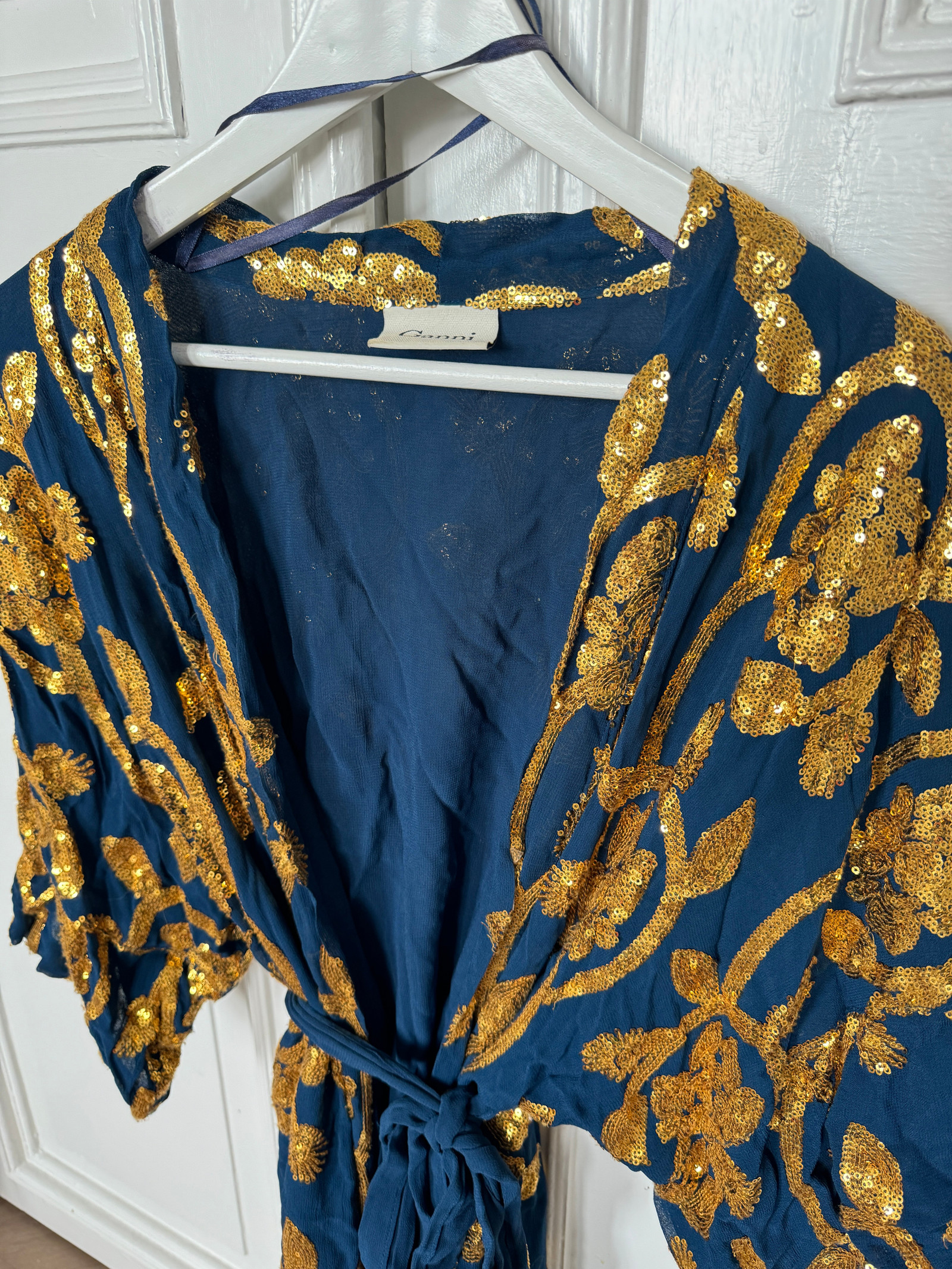Ganni kimono dress cheap