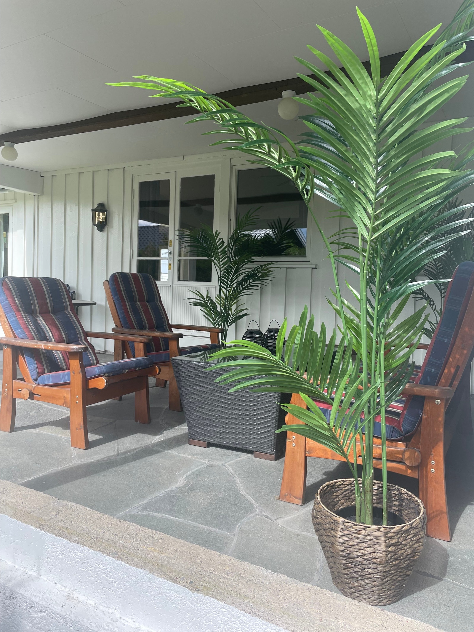 Terrasse m overbygg. Galleribilde