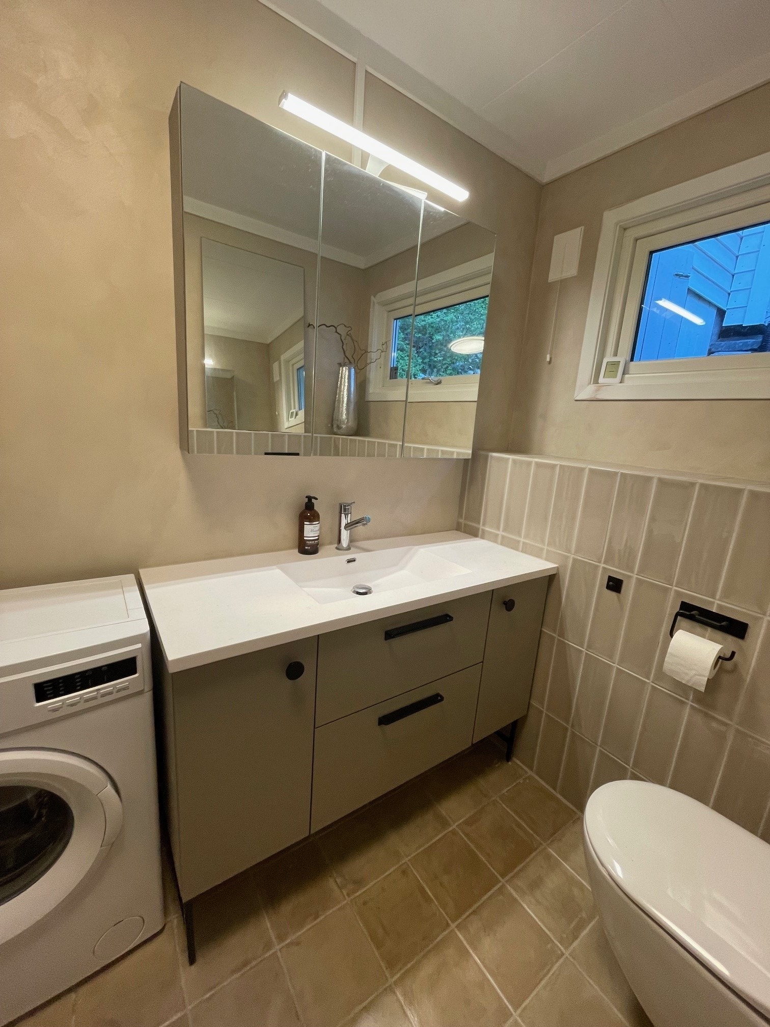 Ny baderomsinnredning Galleribilde