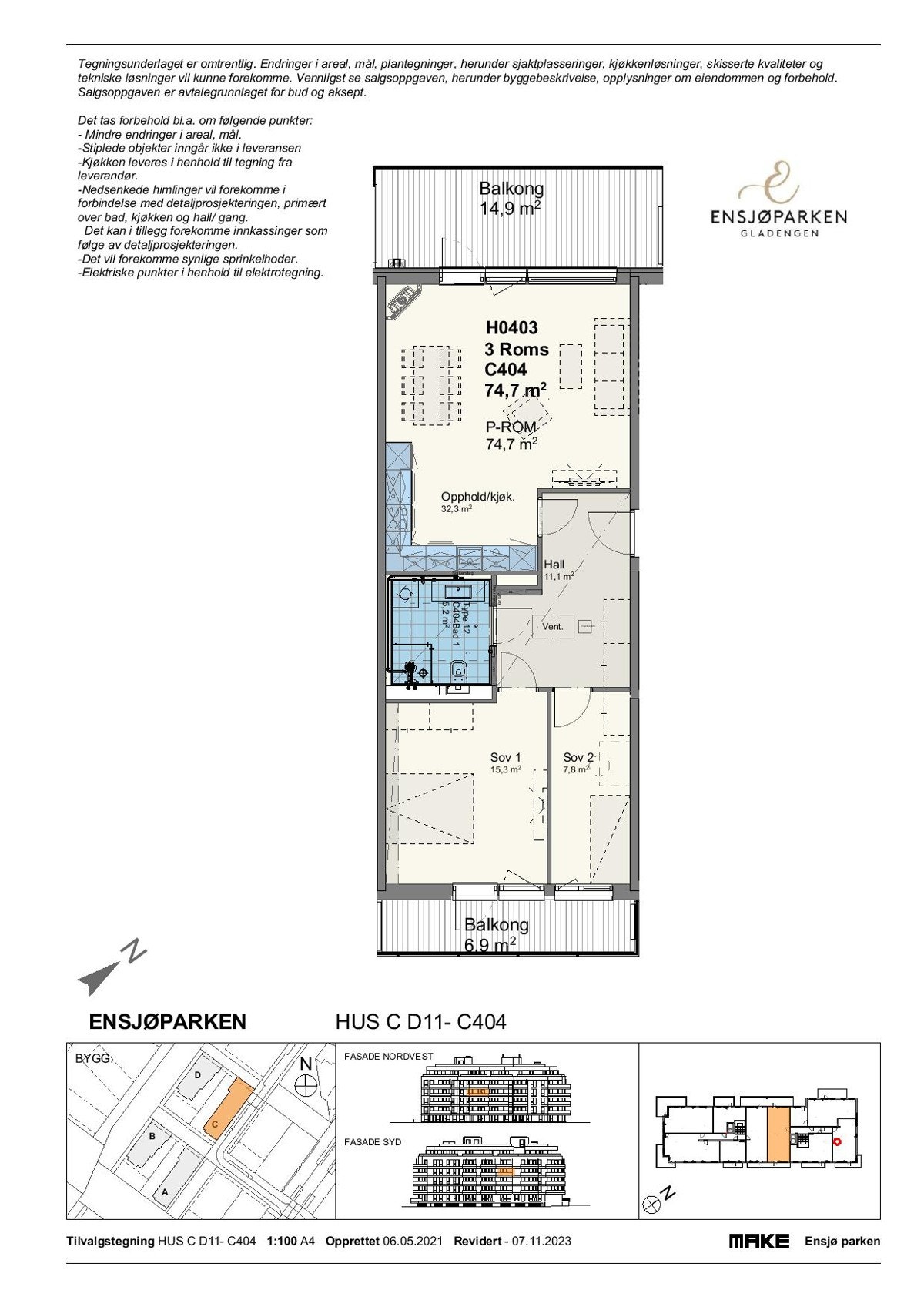 Plantegning. Galleribilde